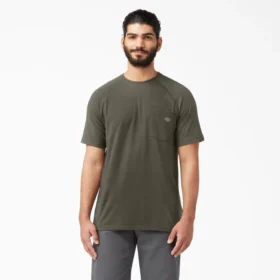 T-shirt rafraîchissant à manches courtes et poche