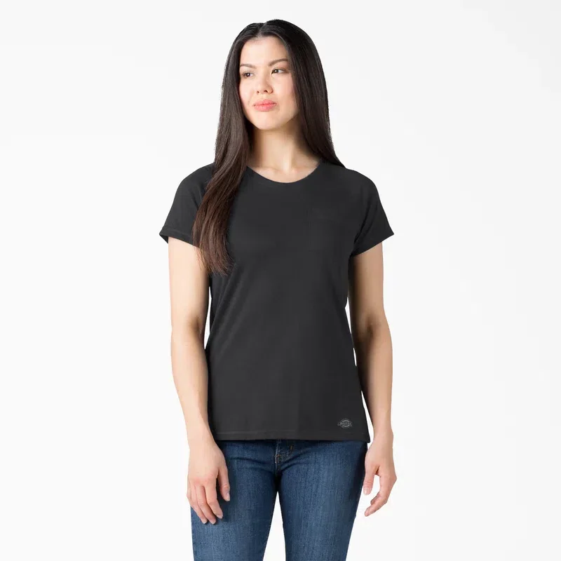 T-shirt rafraîchissant à shorts et poches pour femme T-shirt rafraîchissant à shorts et poches pour femme