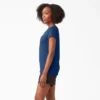 T-shirt rafraîchissant à shorts et poches pour femme T-shirt rafraîchissant à shorts et poches pour femme