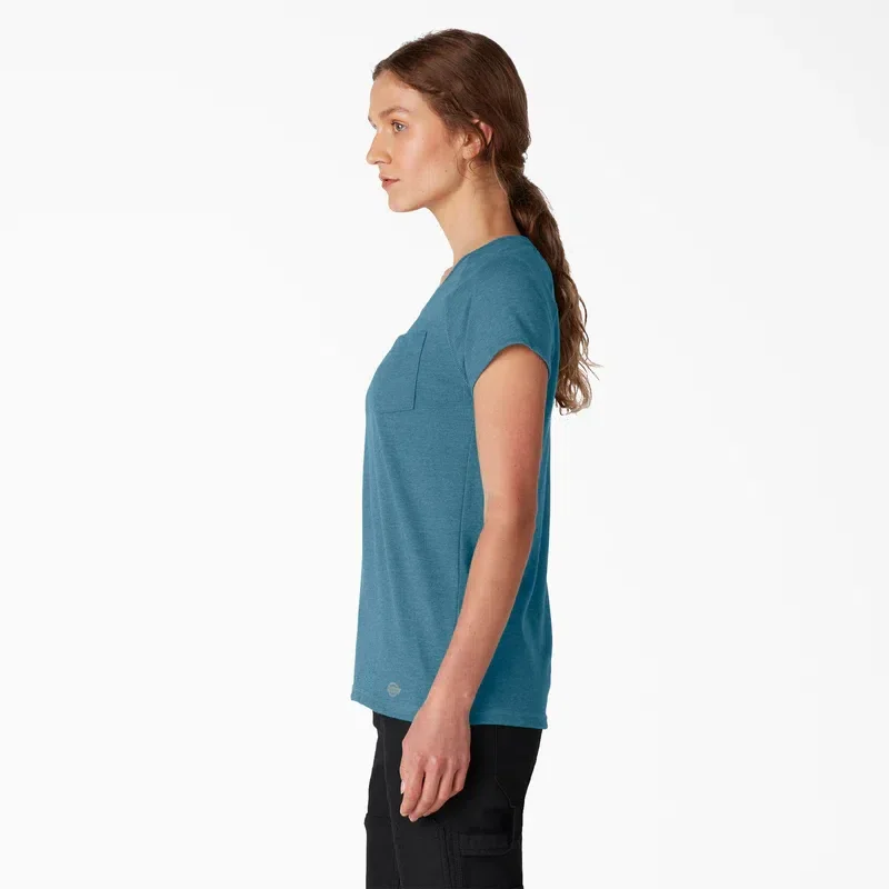 T-shirt rafraîchissant à shorts et poches pour femme T-shirt rafraîchissant à shorts et poches pour femme