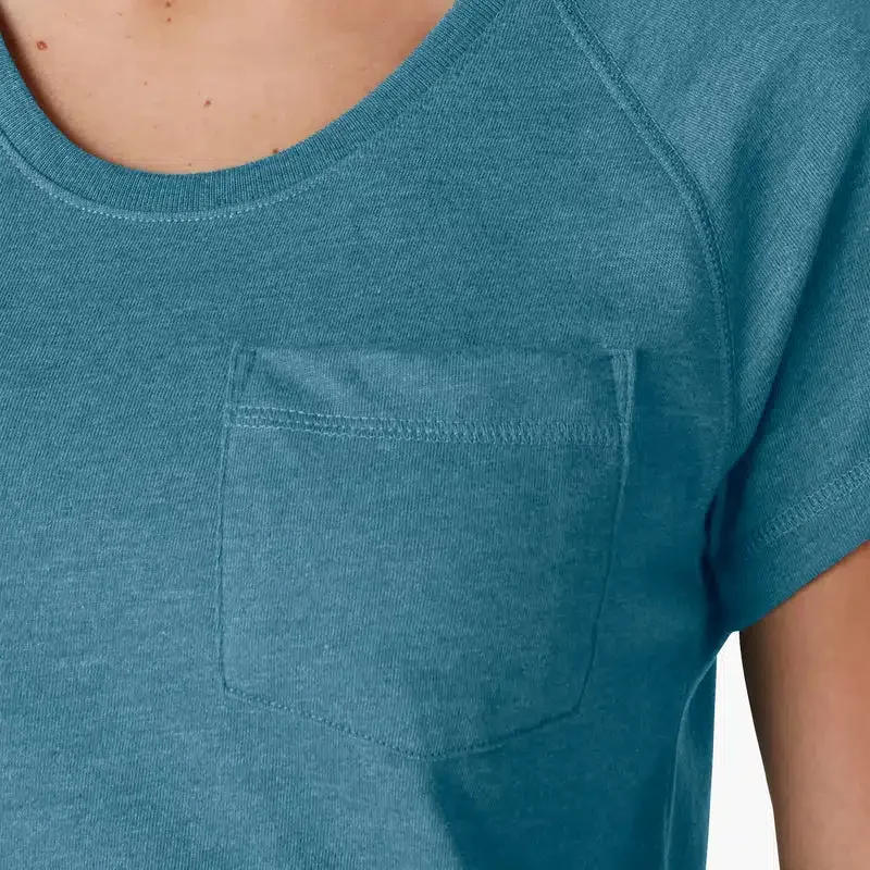 T-shirt rafraîchissant à shorts et poches pour femme T-shirt rafraîchissant à shorts et poches pour femme