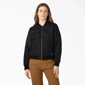 Veste bomber matelassée pour femme