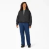 Veste bomber matelassée pour femmes, grande taille