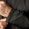 Veste à capuche en nylon doublée de polaire