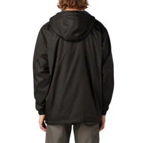 Veste à capuche en nylon doublée de polaire