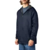 Veste à capuche en nylon doublée de polaire
