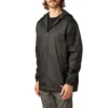 Veste à capuche en nylon doublée de polaire