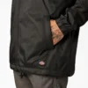 Veste à capuche en nylon doublée de polaire
