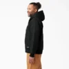 Veste à capuche en toile de coton rigide