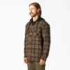 Veste-chemise à capuche en flanelle Veste-chemise à capuche en flanelle