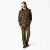 Veste-chemise à capuche en flanelle Veste-chemise à capuche en flanelle
