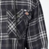 Veste-chemise à capuche en flanelle Veste-chemise à capuche en flanelle