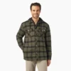 Veste-chemise à capuche en flanelle déperlante Veste-chemise à capuche en flanelle déperlante