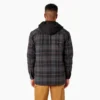 Veste-chemise à capuche en flanelle déperlante Veste-chemise à capuche en flanelle déperlante