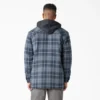Veste-chemise à capuche en flanelle déperlante Veste-chemise à capuche en flanelle déperlante