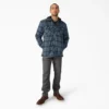 Veste-chemise à capuche en flanelle déperlante Veste-chemise à capuche en flanelle déperlante