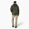 Veste-chemise à capuche en flanelle déperlante Veste-chemise à capuche en flanelle déperlante