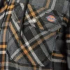 Veste-chemise à capuche en flanelle déperlante Veste-chemise à capuche en flanelle déperlante