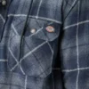 Veste-chemise à capuche en flanelle déperlante Veste-chemise à capuche en flanelle déperlante