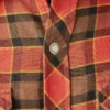 Veste-chemise à capuche en flanelle déperlante Veste-chemise à capuche en flanelle déperlante