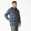 Veste-chemise à capuche en flanelle déperlante Veste-chemise à capuche en flanelle déperlante