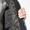 Veste-chemise à capuche en flanelle déperlante Veste-chemise à capuche en flanelle déperlante