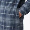 Veste-chemise à capuche en flanelle déperlante Veste-chemise à capuche en flanelle déperlante