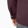Veste-chemise à capuche en toile de coton