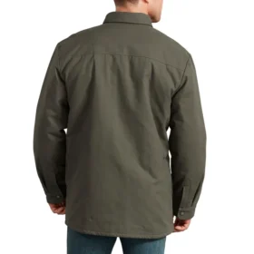 Veste chemise à carreaux doublée