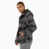 Veste chemise à coupe décontractée Veste chemise à coupe décontractée
