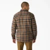 Veste-chemise en flanelle déperlante doublée de polaire Veste-chemise en flanelle déperlante doublée de polaire