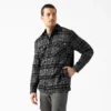 Veste-chemise en flanelle déperlante doublée de polaire Veste-chemise en flanelle déperlante doublée de polaire