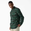 Veste-chemise en flanelle déperlante doublée de polaire Veste-chemise en flanelle déperlante doublée de polaire