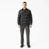 Veste-chemise en flanelle déperlante doublée de polaire Veste-chemise en flanelle déperlante doublée de polaire
