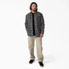 Veste-chemise en flanelle déperlante doublée de polaire Veste-chemise en flanelle déperlante doublée de polaire
