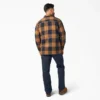 Veste-chemise en flanelle déperlante doublée de polaire Veste-chemise en flanelle déperlante doublée de polaire