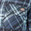 Veste-chemise en flanelle déperlante doublée de polaire Veste-chemise en flanelle déperlante doublée de polaire