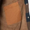 Veste-chemise en flanelle déperlante doublée de polaire Veste-chemise en flanelle déperlante doublée de polaire