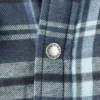 Veste-chemise en flanelle déperlante doublée de polaire Veste-chemise en flanelle déperlante doublée de polaire