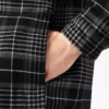 Veste-chemise en flanelle déperlante doublée de polaire Veste-chemise en flanelle déperlante doublée de polaire