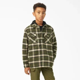 Veste chemise en flanelle pour garçon
