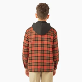 Veste chemise en flanelle pour garçon
