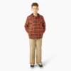 Veste chemise en flanelle pour garçon Veste chemise en flanelle pour garçon