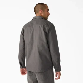 Veste-chemise en toile de coton