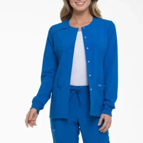 Veste de travail à boutons-pression Eds Essentials pour femme Veste de travail à boutons-pression Eds Essentials pour femme