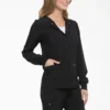 Veste de travail à boutons-pression Eds Essentials pour femme
