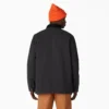 Veste de travail doublée en toile de coton délavée Veste de travail doublée en toile de coton délavée