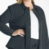 Veste de travail Eds Nxt à fermeture éclair sur le devant pour femme
