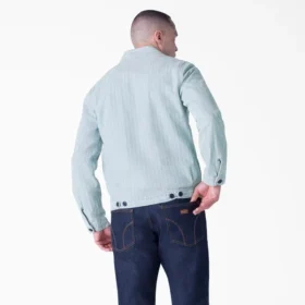 Veste Dickies 1922 en tissu Fisher Stripe délavé