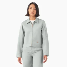 Veste Eisenhower courte sans doublure pour femme